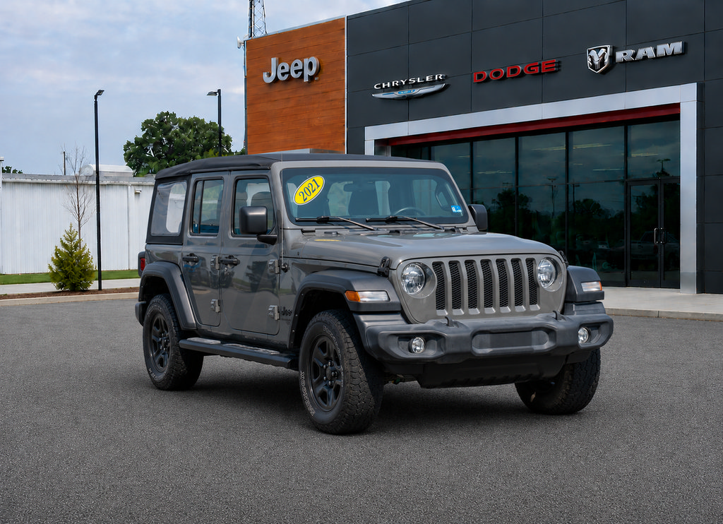 Used 2021 Jeep Wrangler Unlimited Sport AWD/4WD image 1