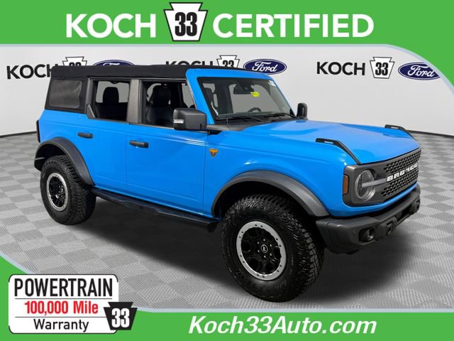 Used 2022 Ford Bronco Badlands w/ Sasquatch Package