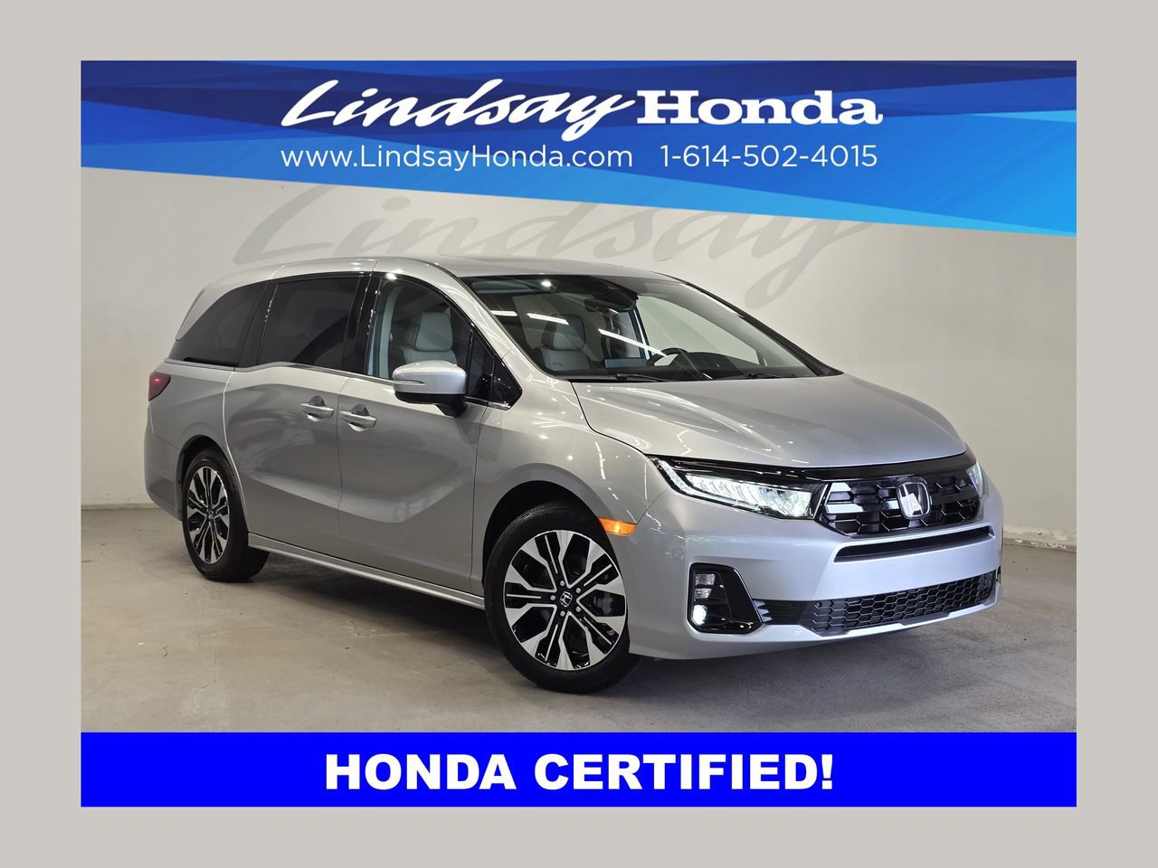 Certified 2026 Honda Odyssey Elite