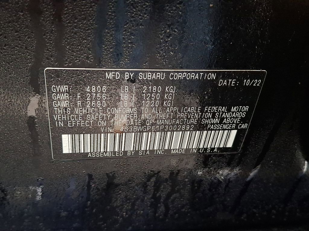 Used 2023 Subaru Legacy Touring XT image 33