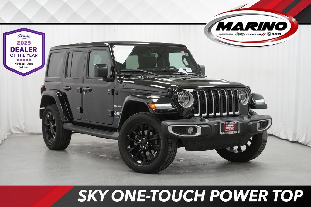Certified 2021 Jeep Wrangler Unlimited Sahara w/ Cold Weather Group image 1
