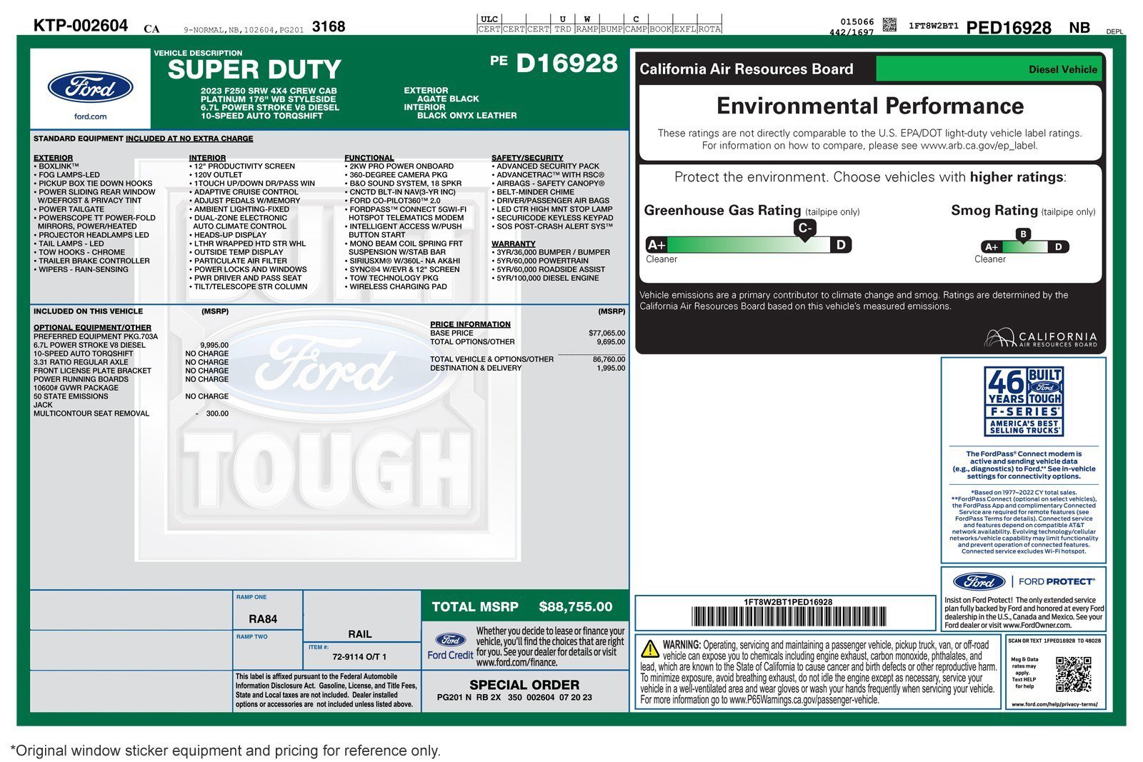 Used 2023 Ford F250 Platinum image 3