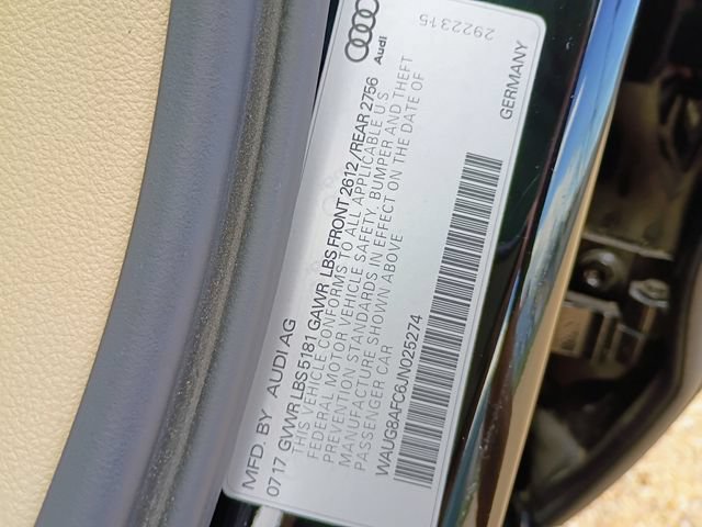 Used 2018 Audi A6 2.0T Premium Plus w/ Premium Plus Package AWD/4WD image 27