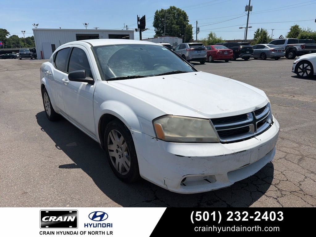 Used 2013 Dodge Avenger SE FWD image 1