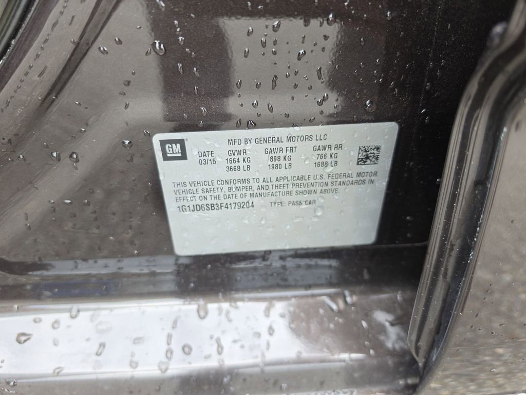 Used 2015 Chevrolet Sonic LT w/ Fun and Sun Package image 34