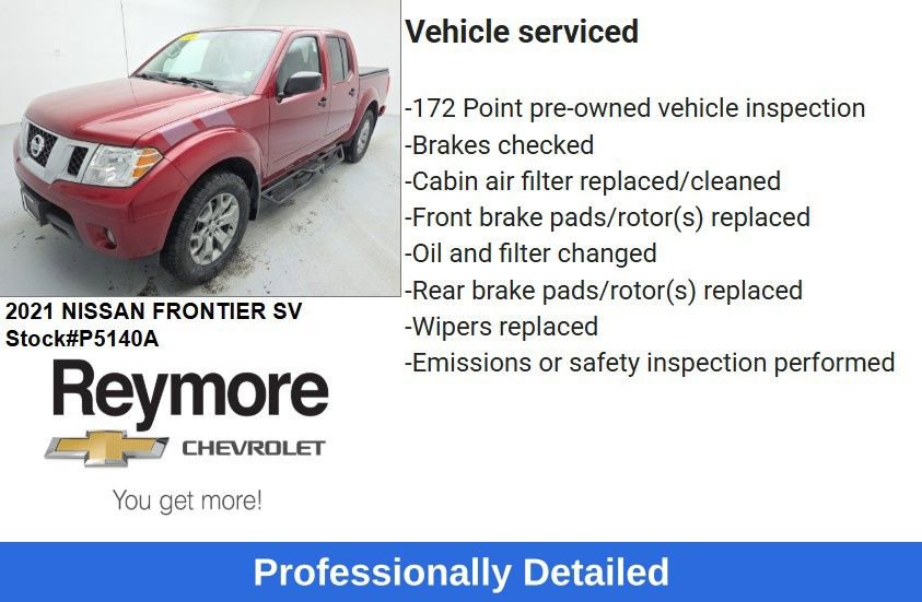 Used 2021 Nissan Frontier SV image 43
