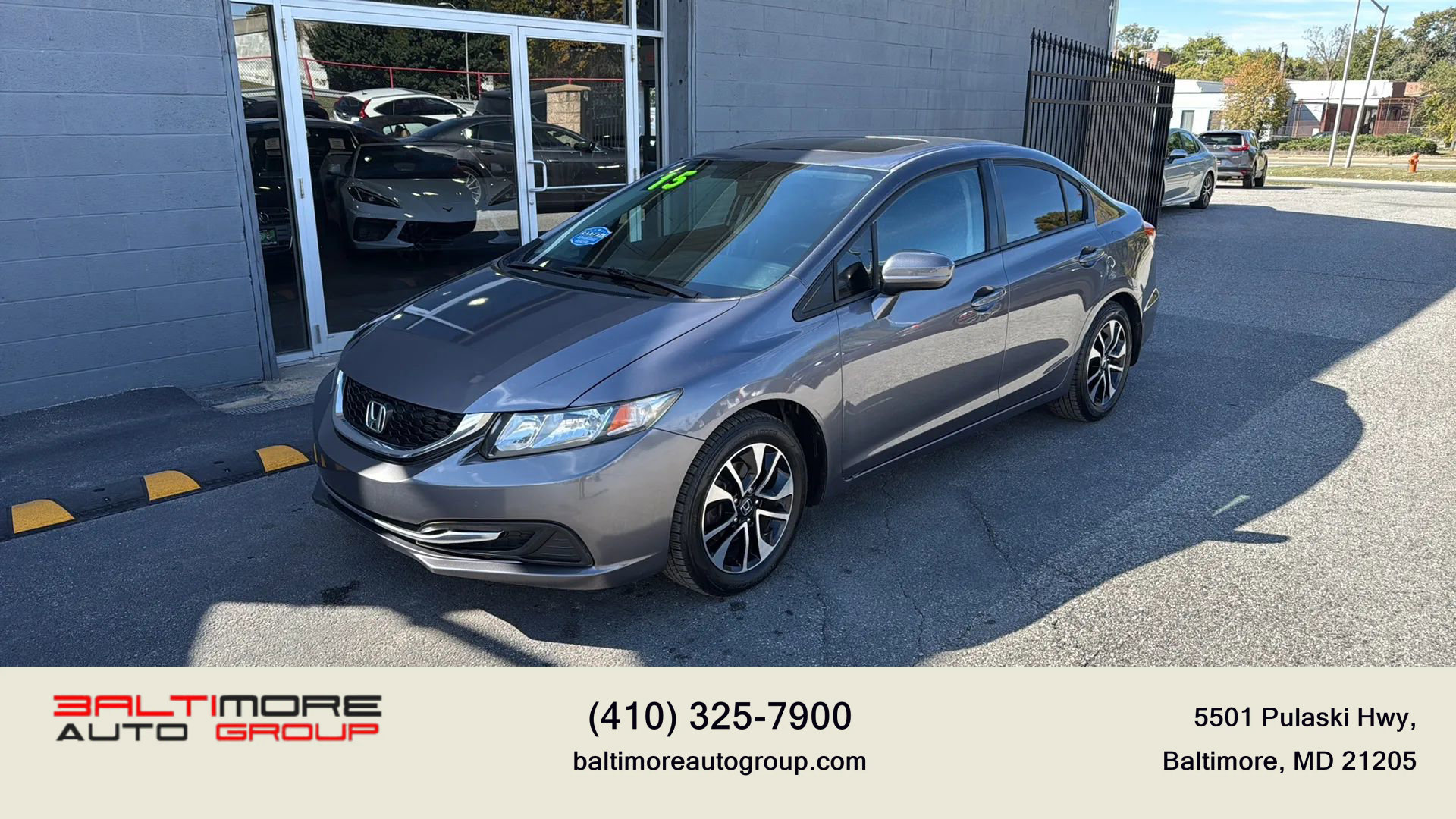 Used 2015 Honda Civic EX