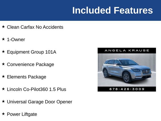 Certified 2022 Lincoln Corsair FWD w/ Equipment Group 101A image 5