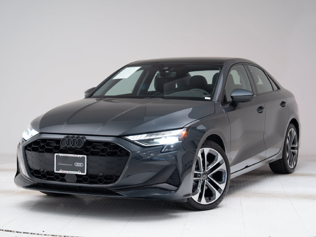 Certified 2025 Audi A3 2.0T Premium Plus w/ Premium Plus Package