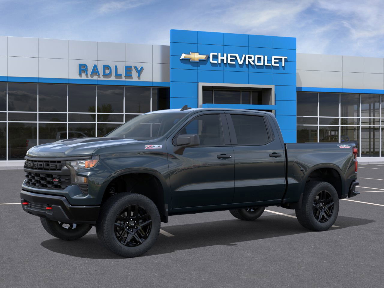 New 2026 Chevrolet Silverado 1500 Custom Trail Boss w/ LPO, Dark Essentials Package image 2