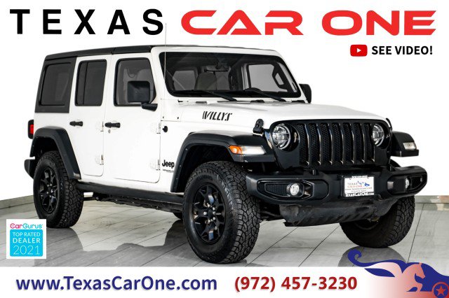Used 2021 Jeep Wrangler Unlimited Sport AWD/4WD image 1