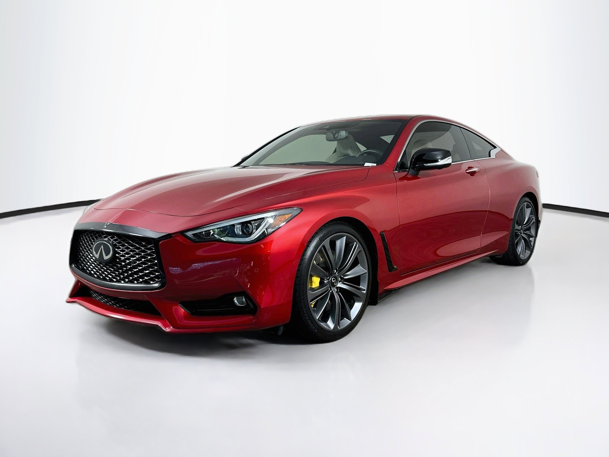 Used 2022 INFINITI Q60 Red Sport 400 w/ Cargo Package RWD image 3