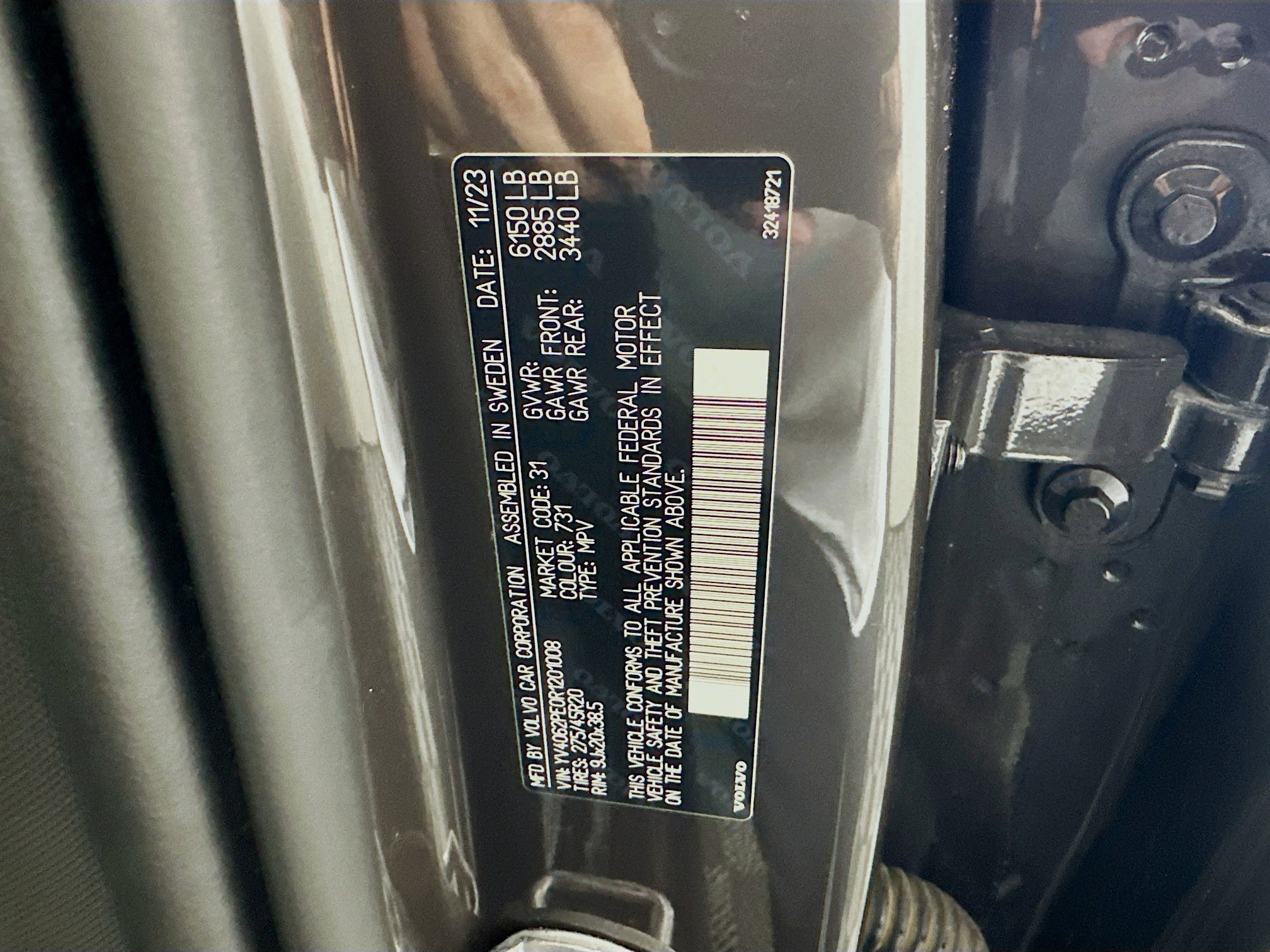 Used 2024 Volvo XC90 B6 Plus image 12