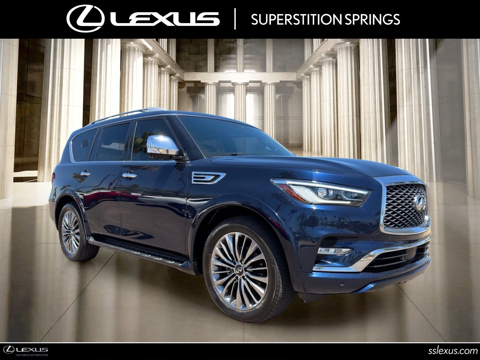 Used 2021 INFINITI QX80 Sensory w/ Cargo Package