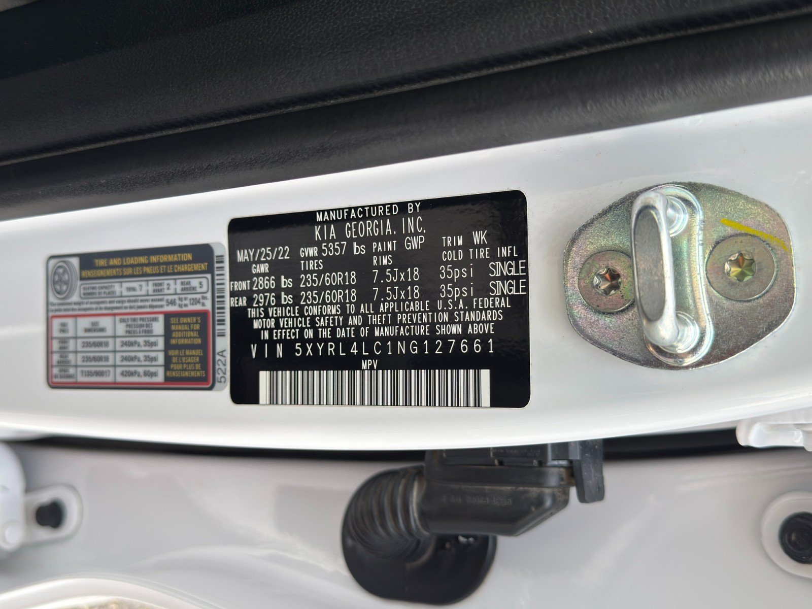 Used 2022 Kia Sorento S FWD image 43