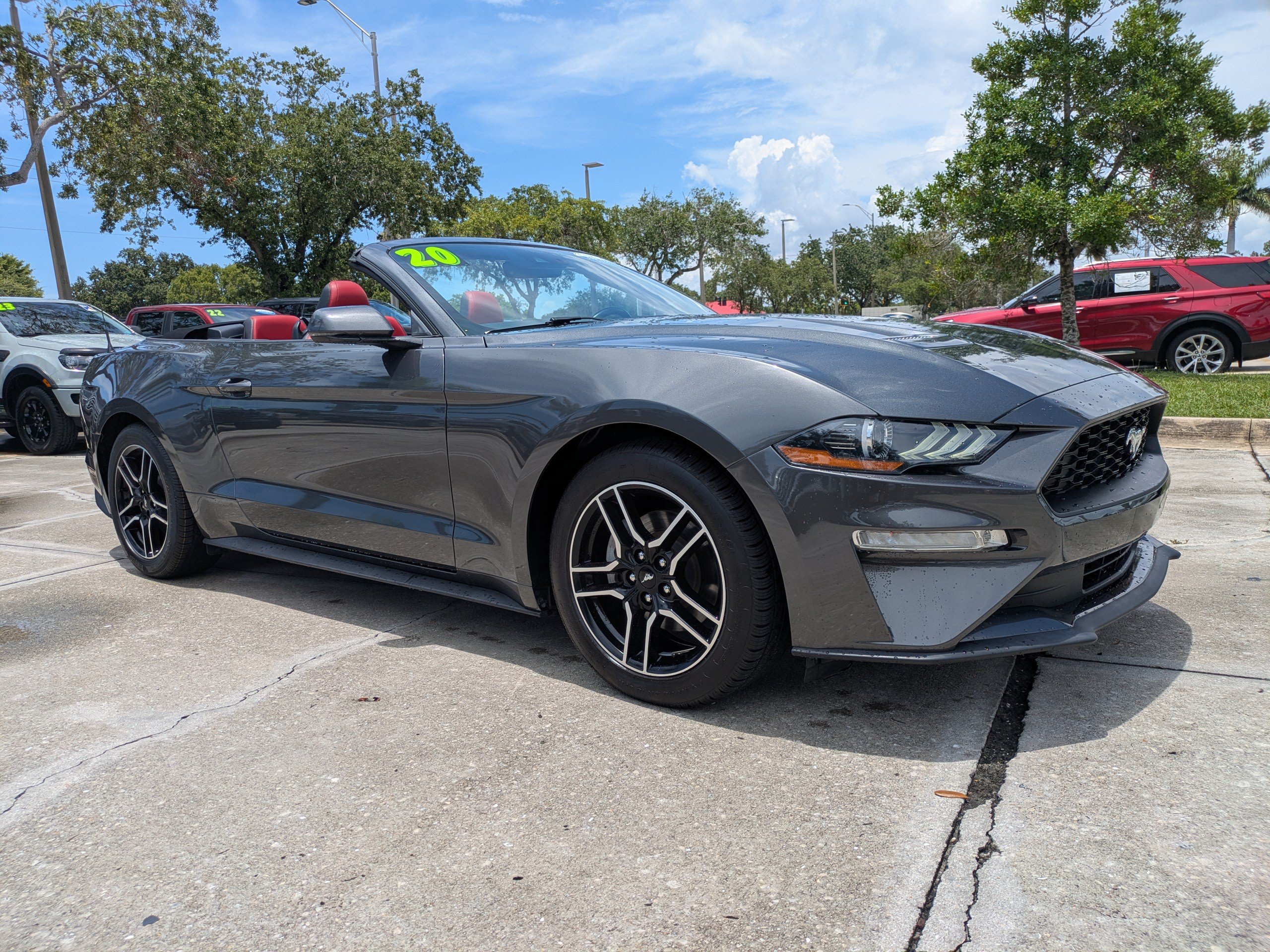 Certified 2020 Ford Mustang Premium w/ Equipment Group 201A RWD image 2