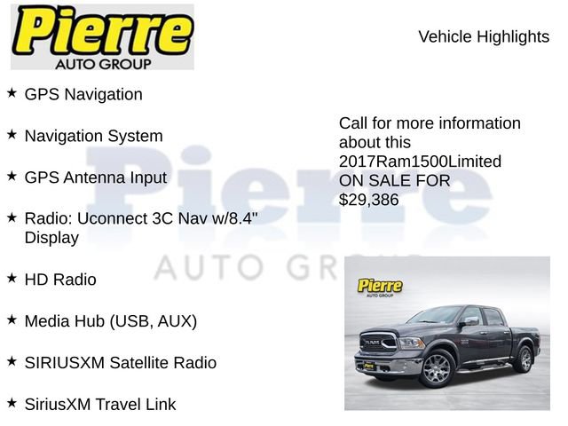 Used 2017 RAM 1500 Limited AWD/4WD image 7