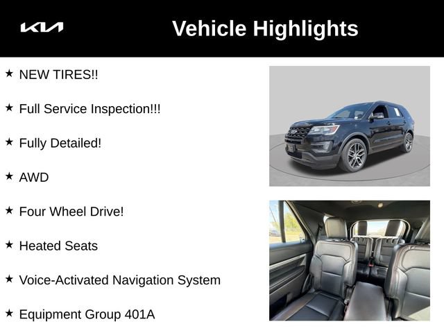 Used 2016 Ford Explorer Sport w/ Equipment Group 401A AWD/4WD image 5