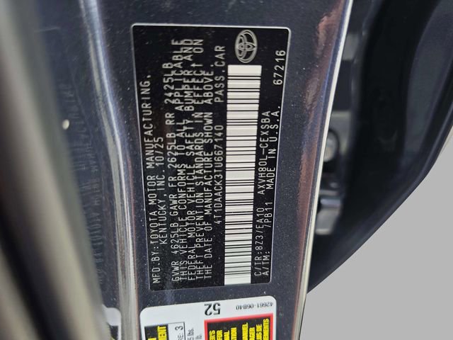 Used 2026 Toyota Camry SE w/ Convenience Package FWD image 16