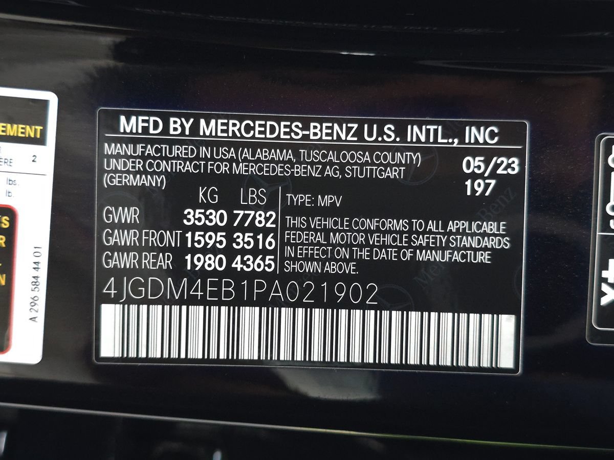 Used 2023 Mercedes-Benz EQS 580 4MATIC SUV image 82