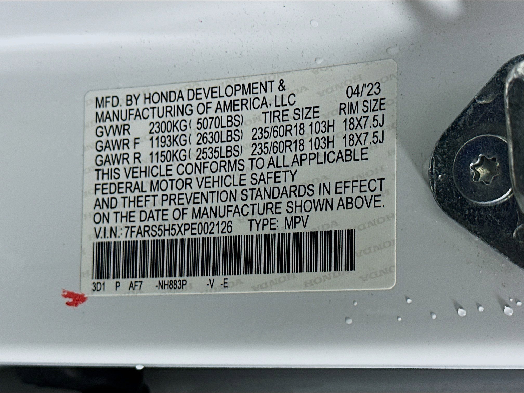 Used 2023 Honda CR-V Sport image 12