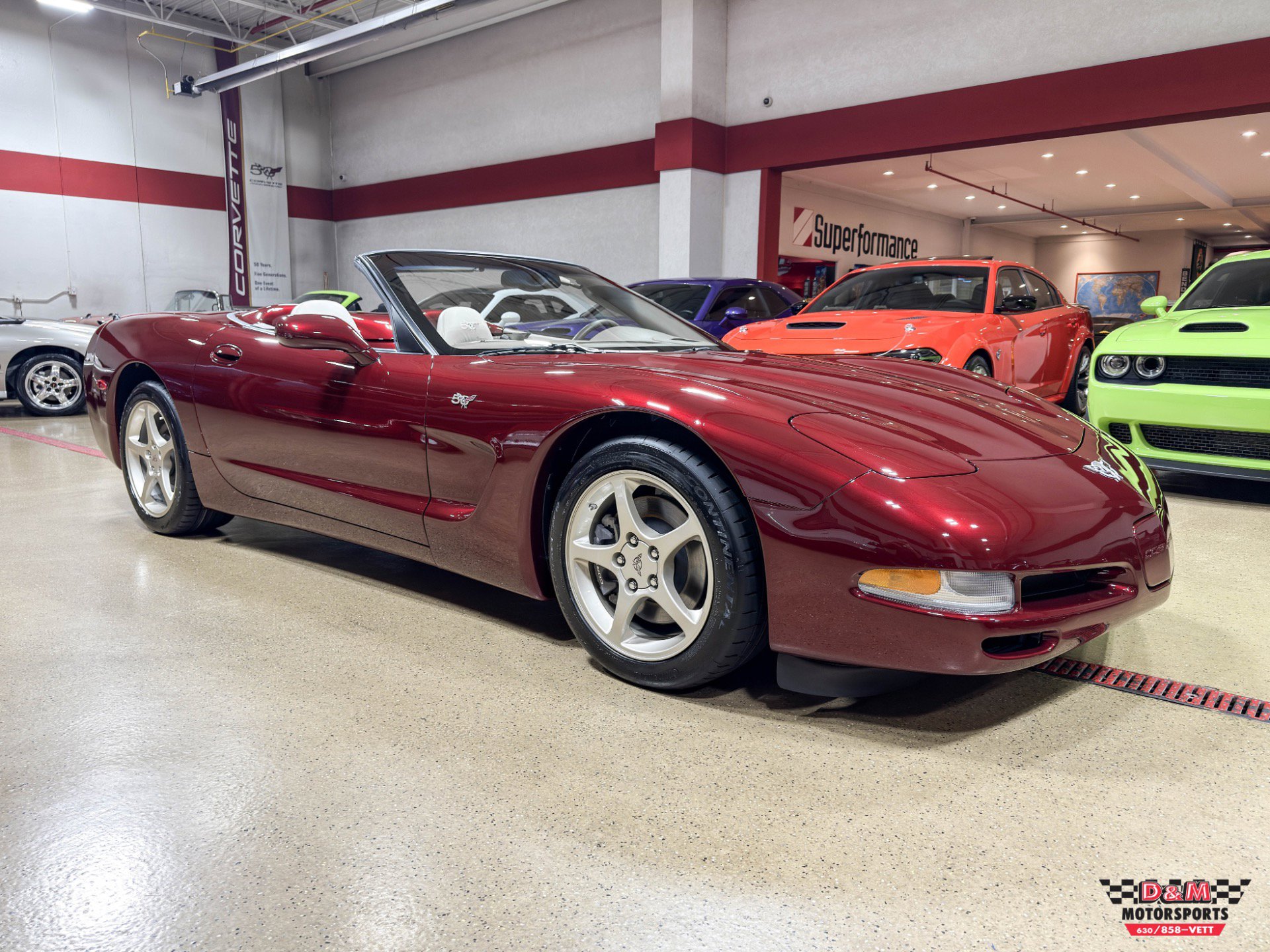Used 2003 Chevrolet Corvette 50TH Anniversary Convertible w/ Preferred Equipment Group1 image 7
