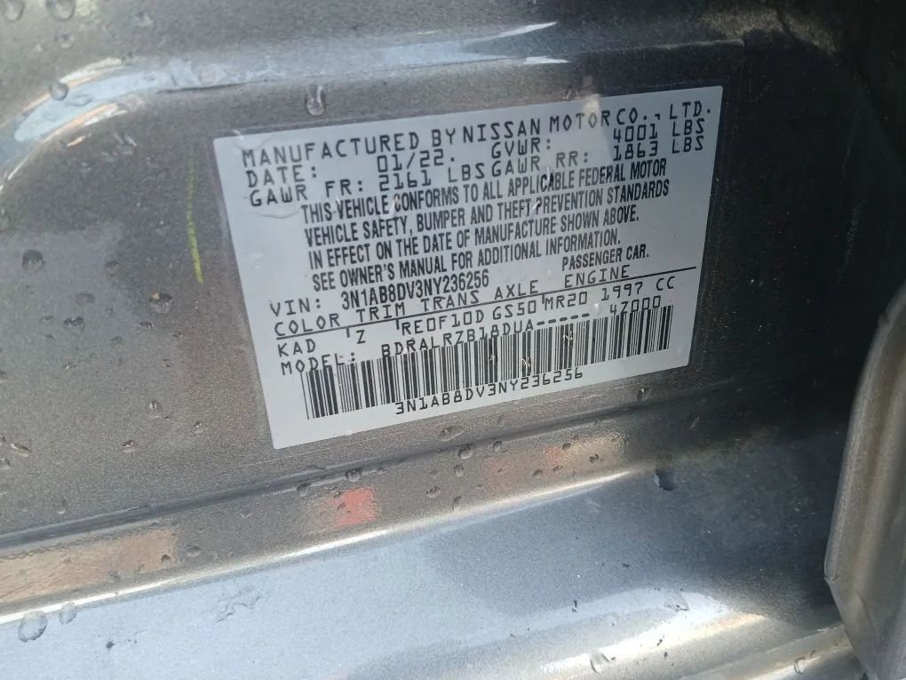 Used 2022 Nissan Sentra SR image 9