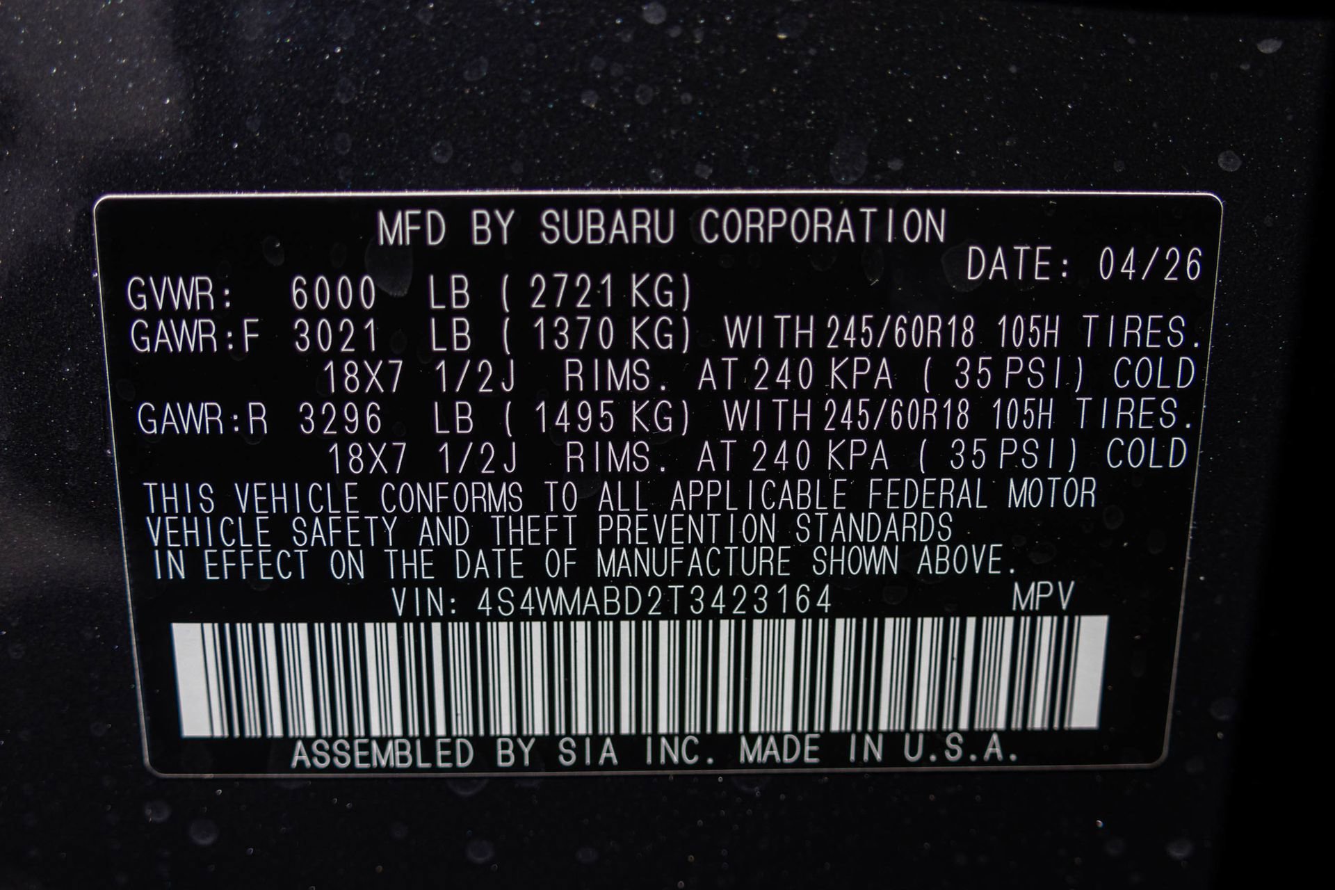 New 2026 Subaru Ascent Premium AWD/4WD image 47
