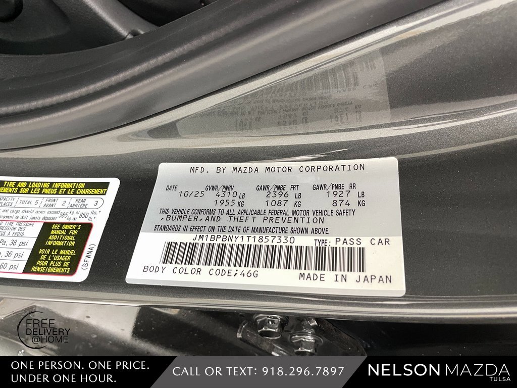 New 2026 MAZDA MAZDA3 Hatchback w/Premium Plus Pkg image 56