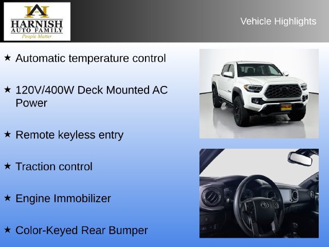 Used 2021 Toyota Tacoma TRD Off-Road w/ TRD Premium Off Road Package AWD/4WD image 16