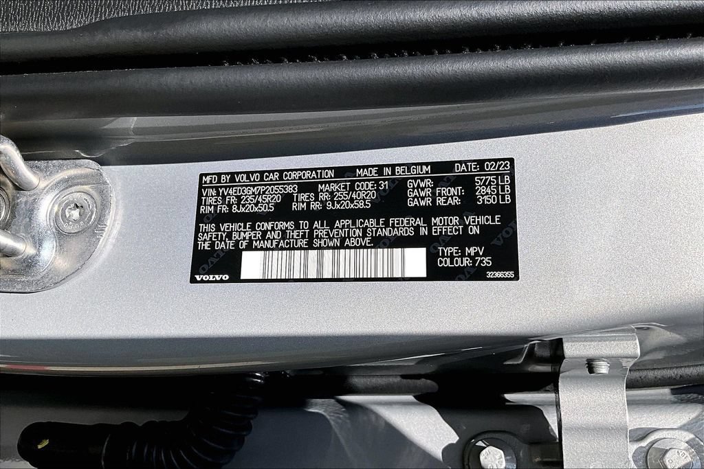Certified 2023 Volvo C40 P8 Recharge Ultimate w/ Protection Package Premier AWD/4WD image 44