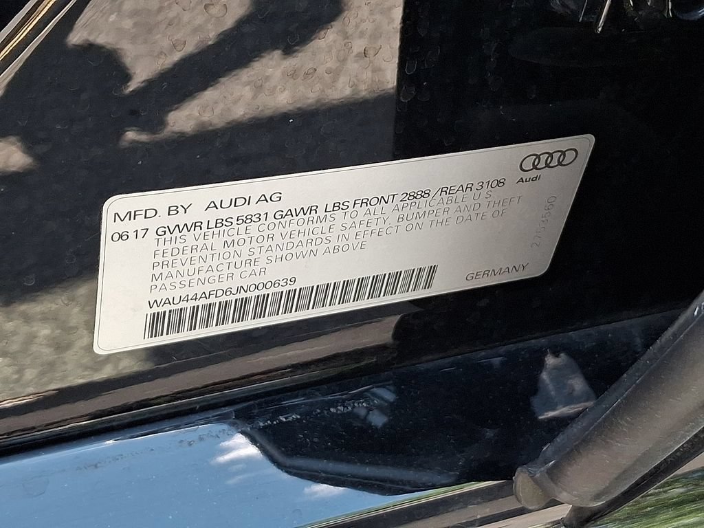 Used 2018 Audi A8 L 3.0T w/ Executive Package AWD/4WD image 28