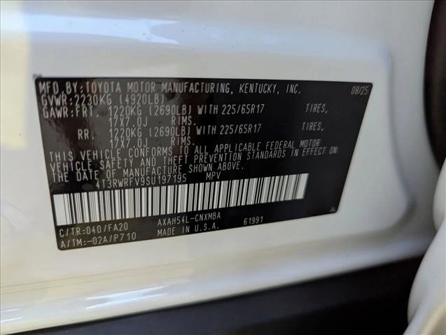 New 2025 Toyota RAV4 XLE w/ Convenience Package AWD/4WD image 17