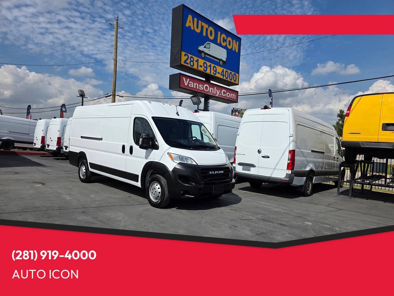 Used 2023 RAM ProMaster 3500