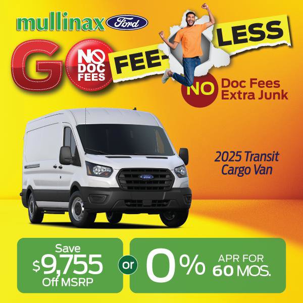 New 2025 Ford Transit 150 148 Medium Roof w/ Load Area Protection Package image 4