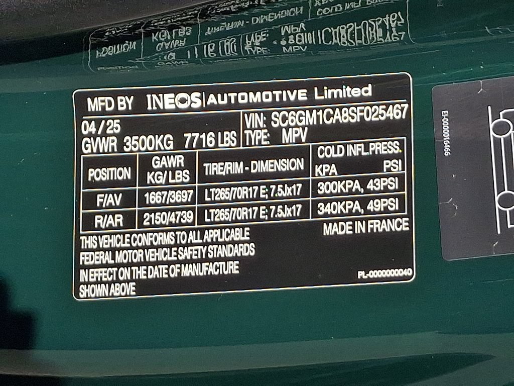 New 2025 INEOS Grenadier AWD/4WD image 27