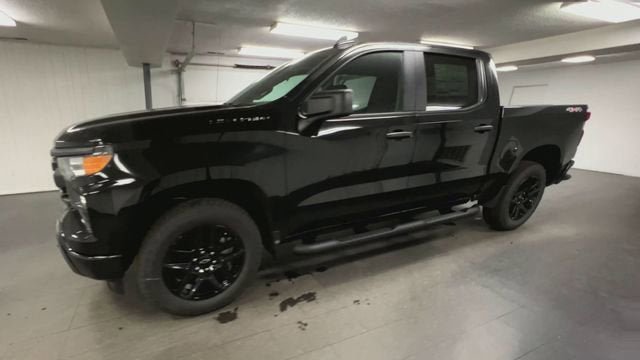 New 2026 Chevrolet Silverado 1500 Custom w/ Turbomax Blackout Package AWD/4WD image 4