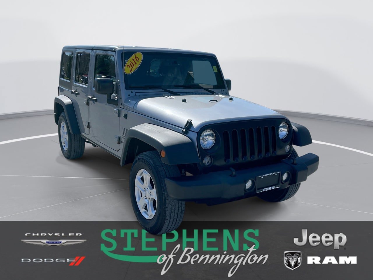 Used 2016 Jeep Wrangler Unlimited Sport w/ Quick Order Package 23S
