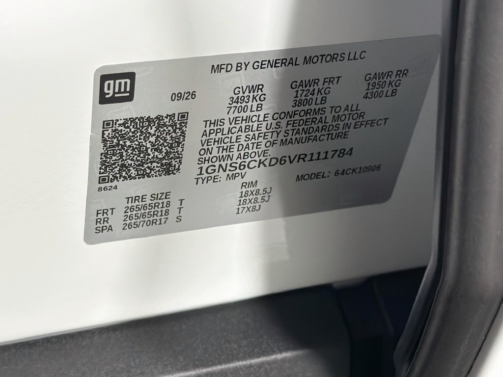 New 2027 Chevrolet Suburban LT w/ Comfort Package AWD/4WD image 35