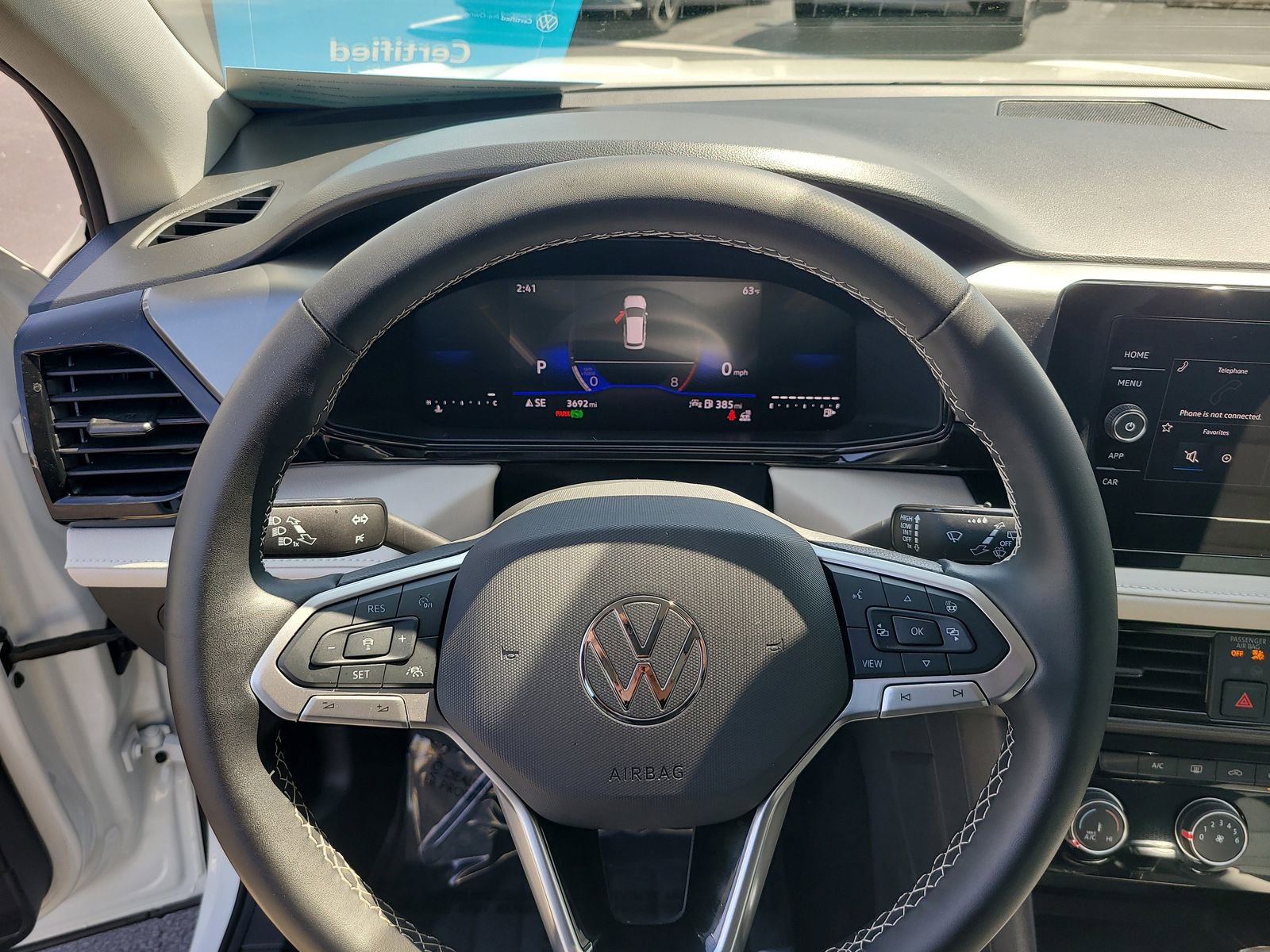 Certified 2025 Volkswagen Taos S FWD image 27