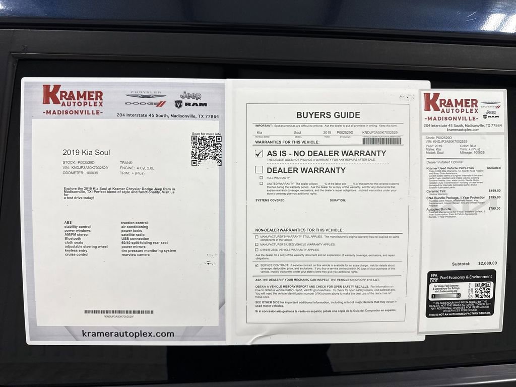 Used 2019 Kia Soul + FWD image 35