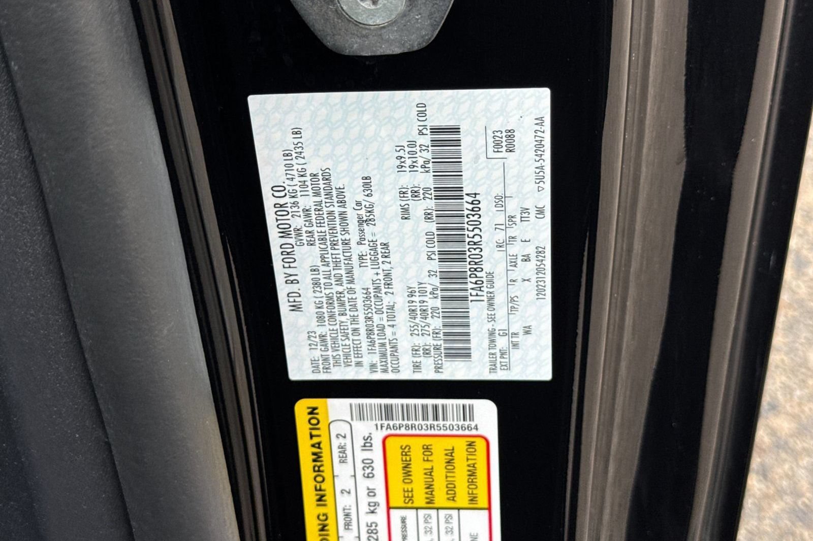 Used 2024 Ford Mustang Dark Horse RWD image 40