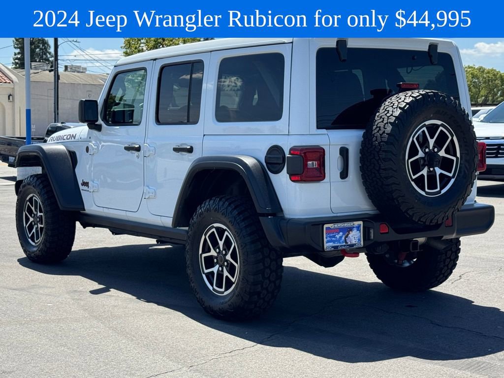 Used 2024 Jeep Wrangler Unlimited Rubicon w/ Technology Group AWD/4WD image 4