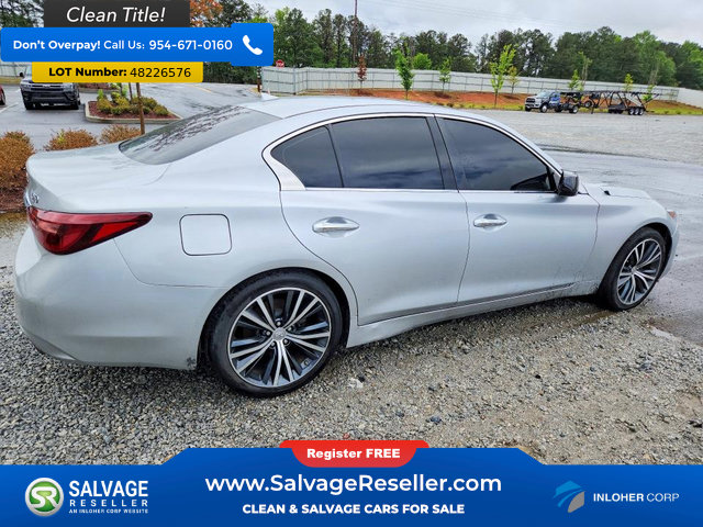Used 2018 INFINITI Q50 Luxe w/ Essential Package (3.0T Luxe) AWD/4WD image 4