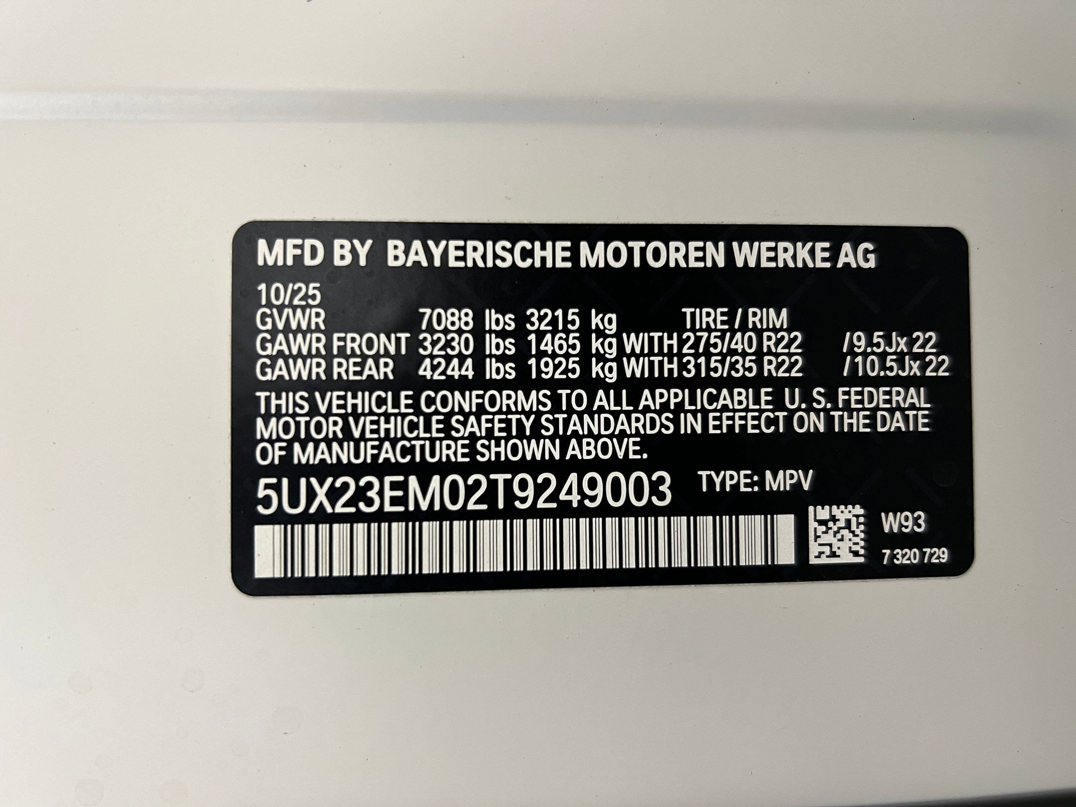 New 2026 BMW X7 xDrive40i image 22
