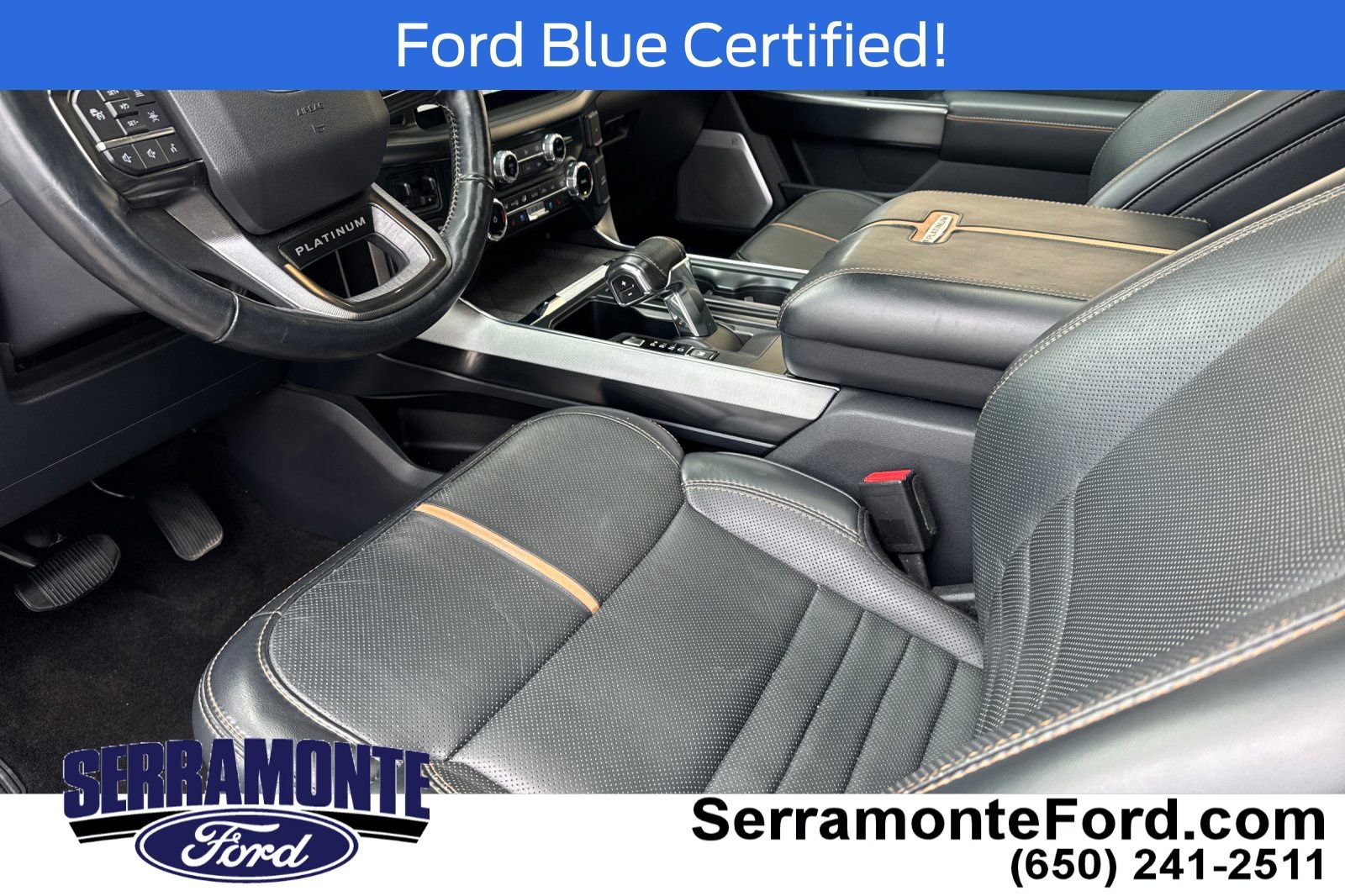 Certified 2023 Ford F150 Platinum w/ Equipment Group 701A High image 13