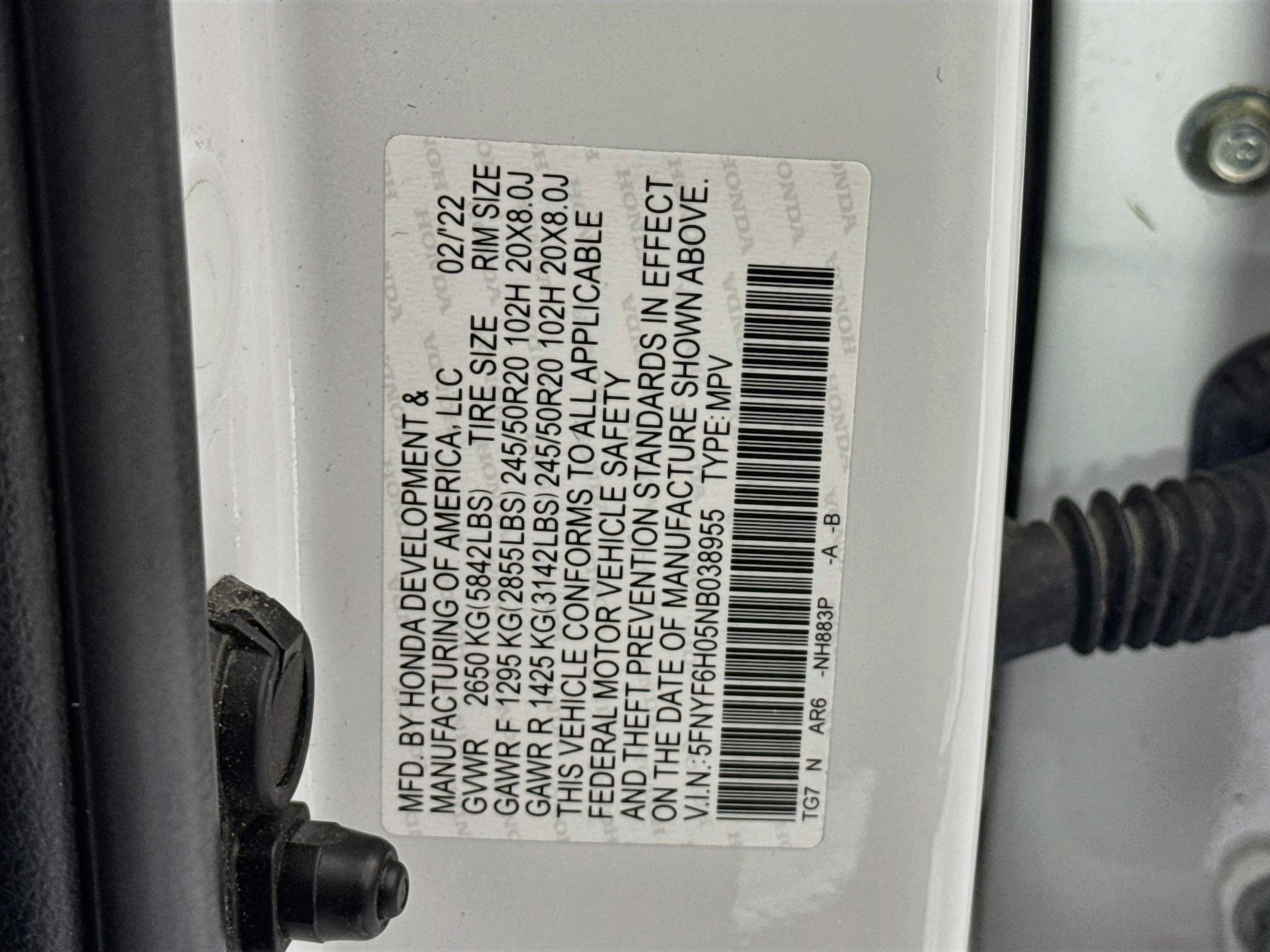 Certified 2022 Honda Pilot Elite image 35