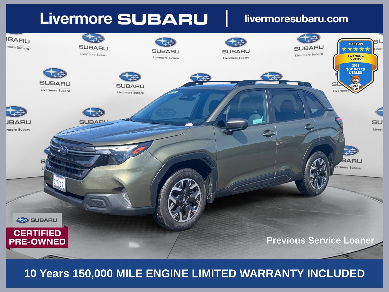 Certified 2026 Subaru Forester Premium AWD/4WD image 1