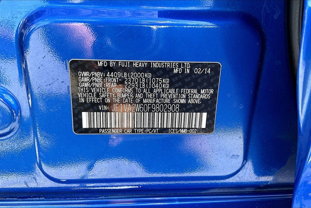 Used 2015 Subaru WRX STI Launch Edition AWD/4WD image 34