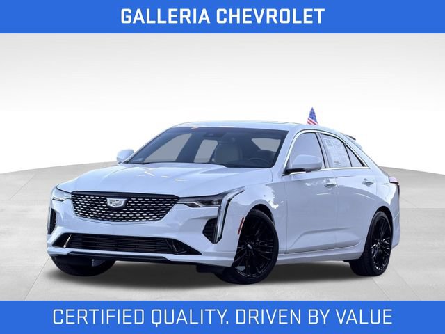 Used 2021 Cadillac CT4 Premium Luxury w/ Climate Package RWD video 2